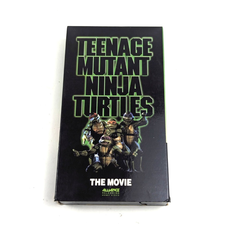 TMNT Teenage Mutant Ninja Turtles The Movie (1990, VHS Tape)